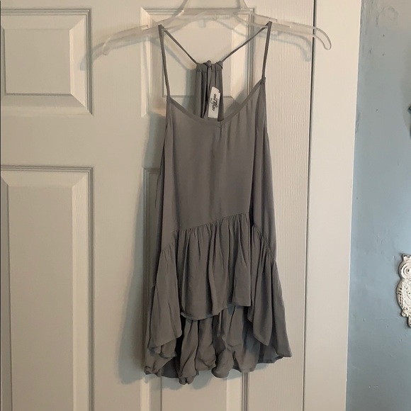 Carly Jean Los Angeles Tops - Carly Jean Los Angeles grey tank
